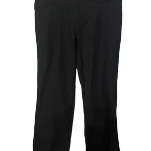Leveret Sz 14 Black Trousers waist 16 in nylon rayon mix